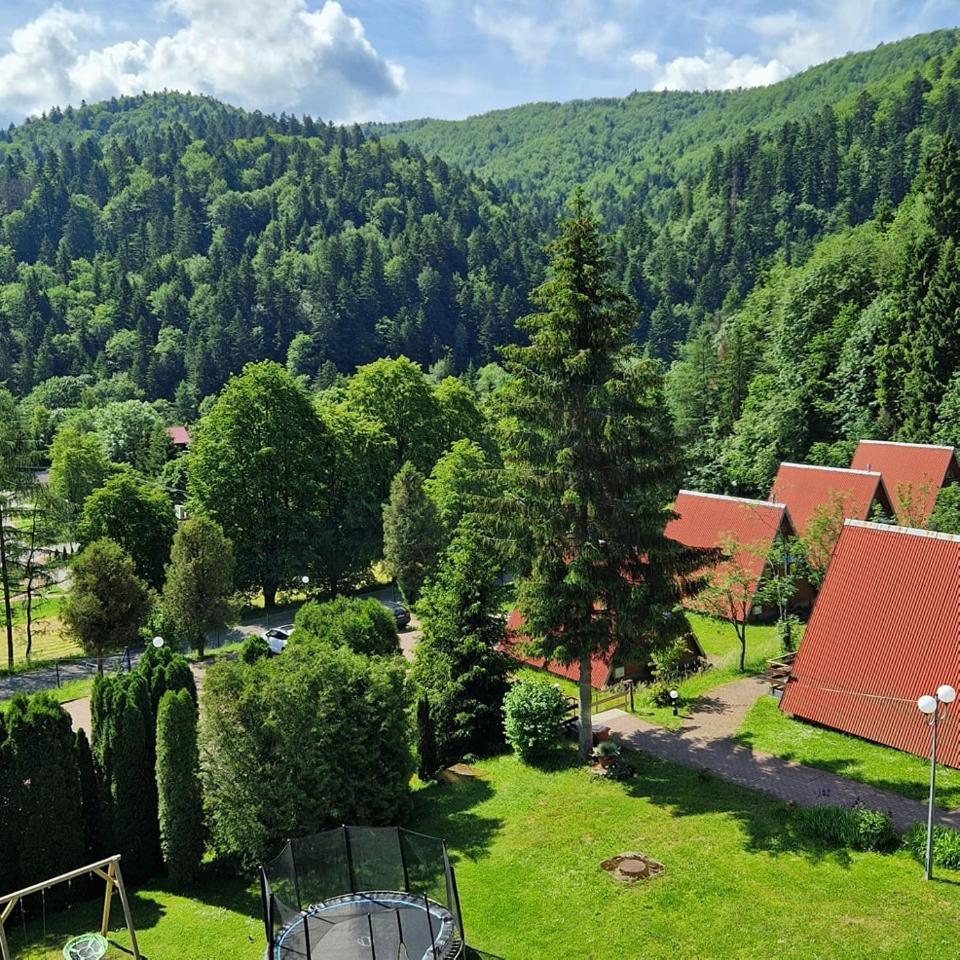 Perelka Bieszczady Domki Cisna Esterno foto